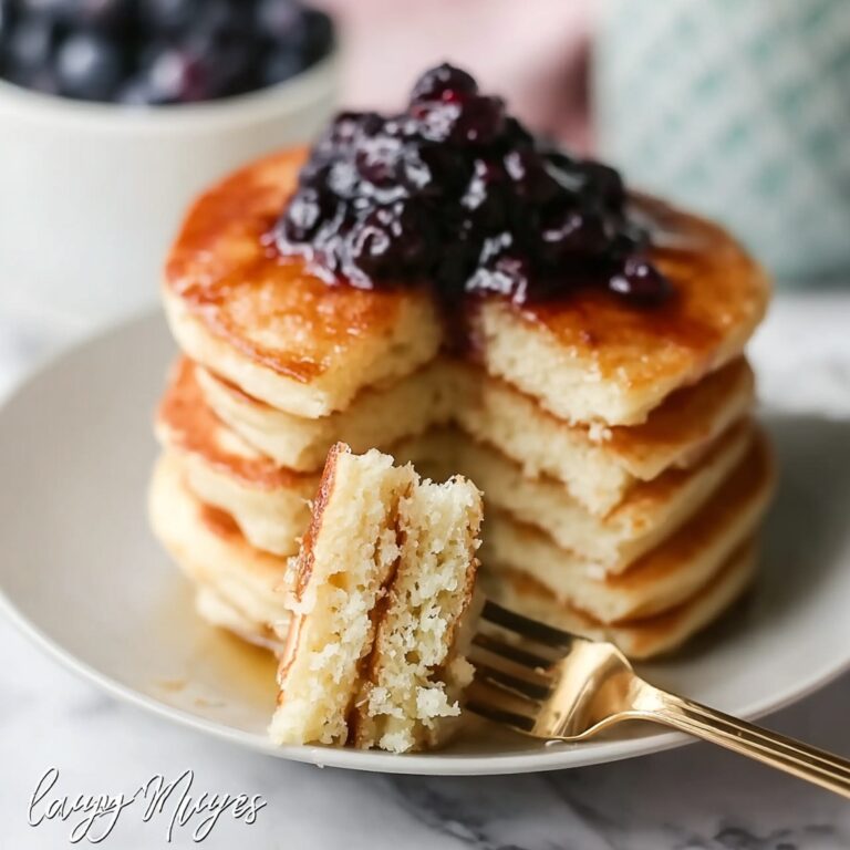 Fluffy Cottage Cheese Pancakes Recipe