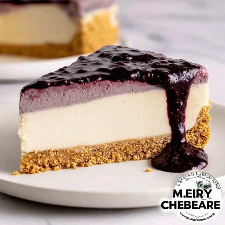 Mulberry & Earl Grey Cheesecake Recipe