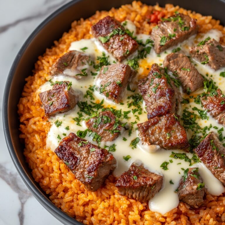 Steak & Queso Rice Recipe