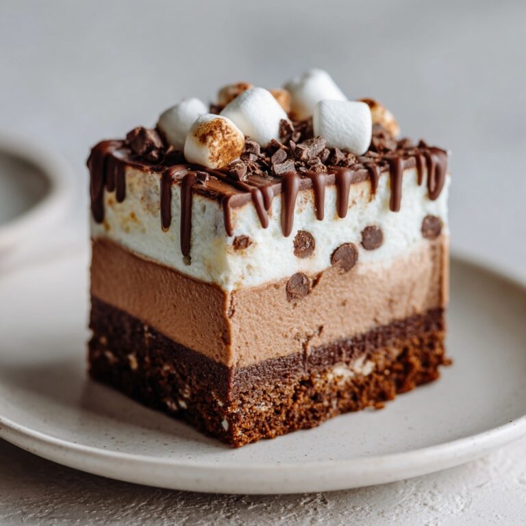 No-Bake Hot Chocolate Lasagna Recipe