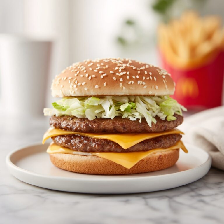 Actual Big Mac Recipe