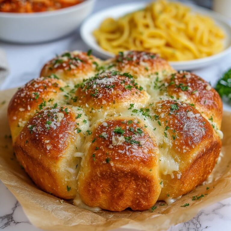 Cheesy Hawaiian Roll Garlic Bread Recipe