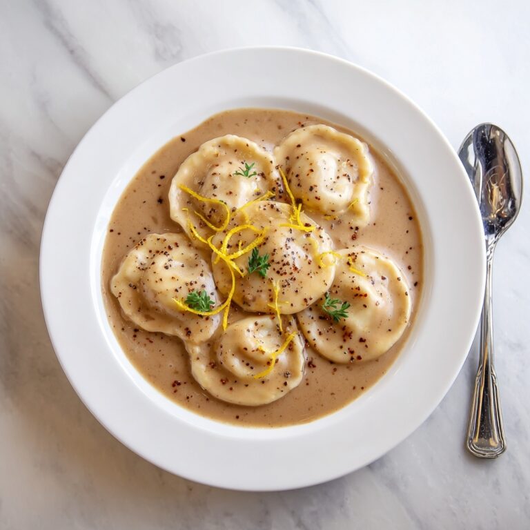 Creamy Roast Garlic and Lemon Pasta for Comforting Evenings Recipe