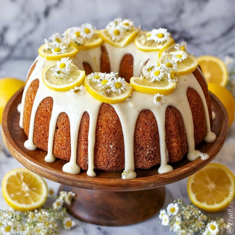 Lemon Bundt Cake Recipe