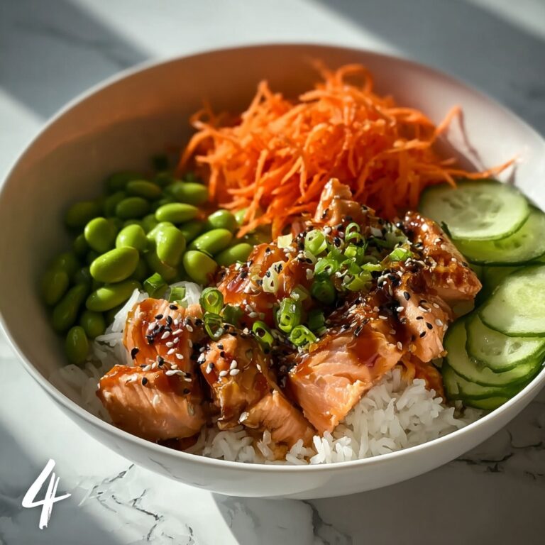 Air Fried Salmon Rice Bowls with Creamy Bang Bang Sauce Recipe