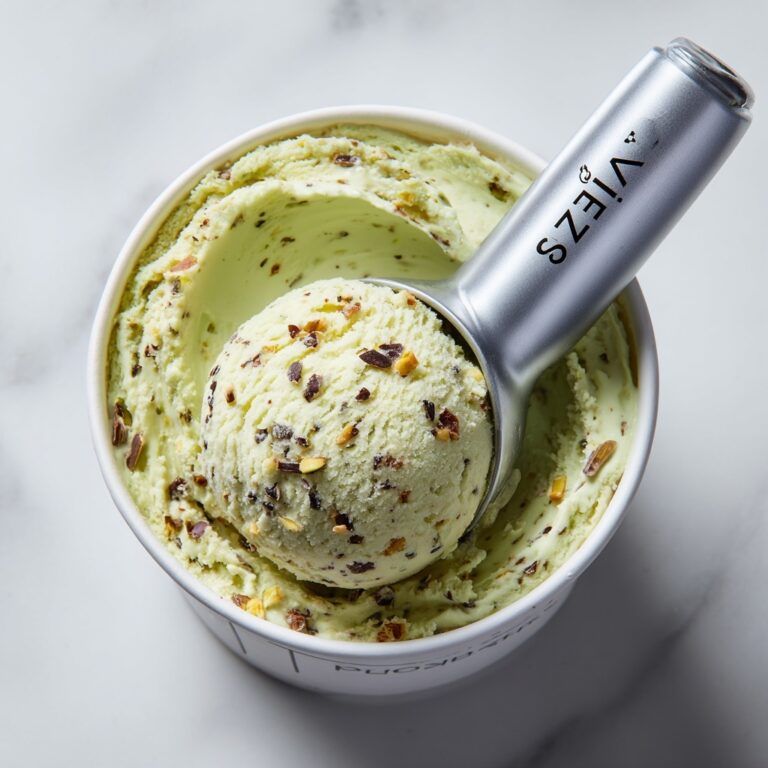 Creamy Pistachio Ice Cream (Homemade & Authentic) Recipe