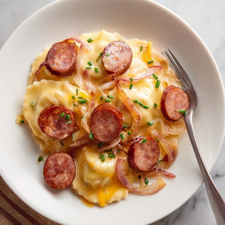 Crockpot Pierogi Kielbasa Casserole Recipe