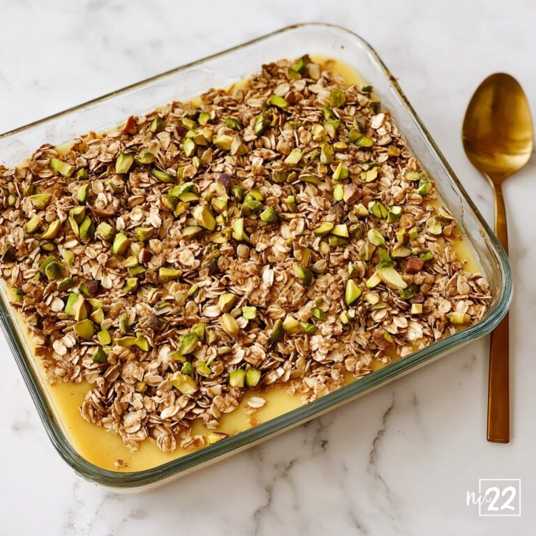 Pear & Apple Breakfast Crumble Recipe