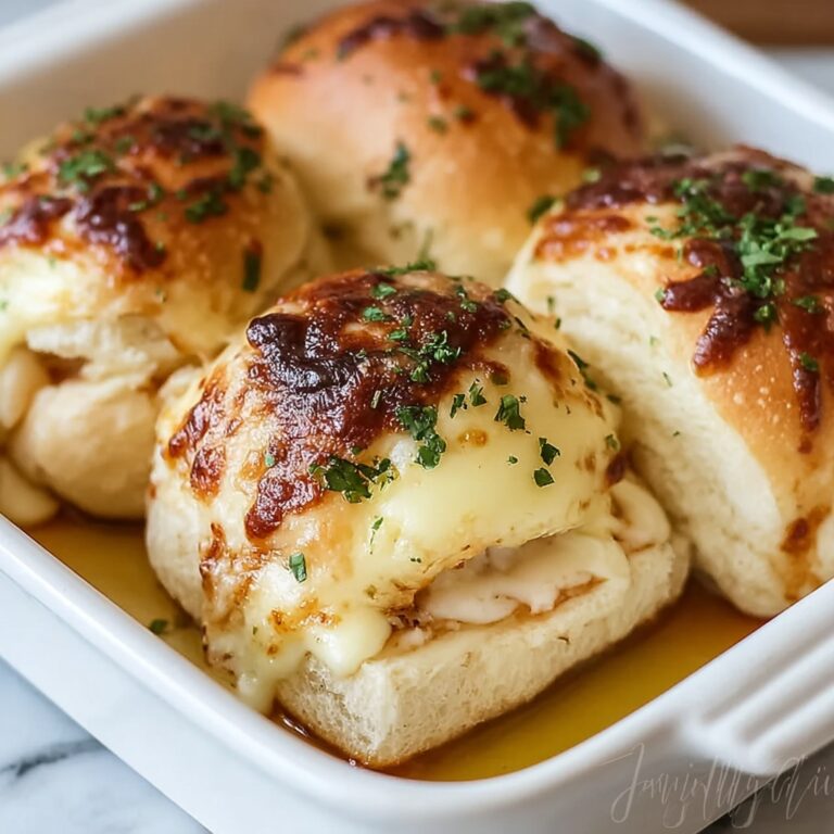 Buttery Chicken Cordon Bleu Sliders Recipe