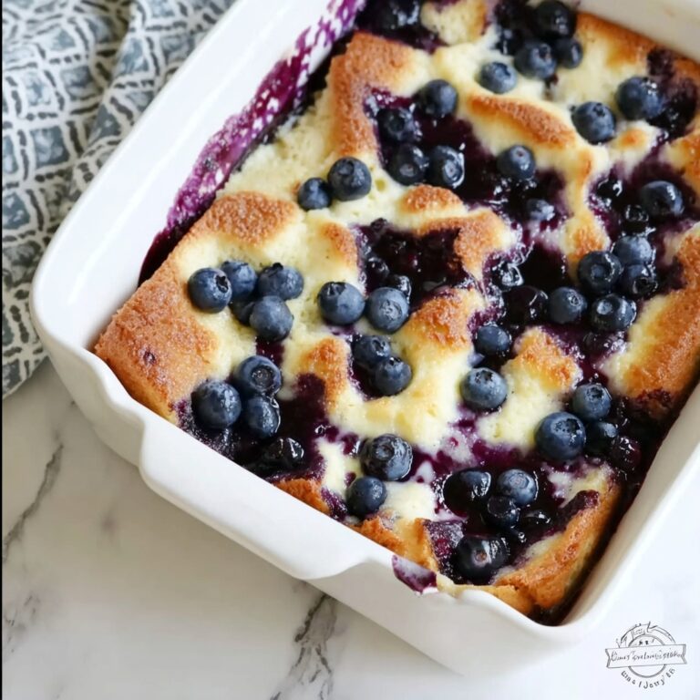 Overnight Blueberry French Toast Casserole Recipe