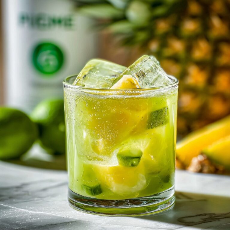 Pineapple Matcha Drink Recipe