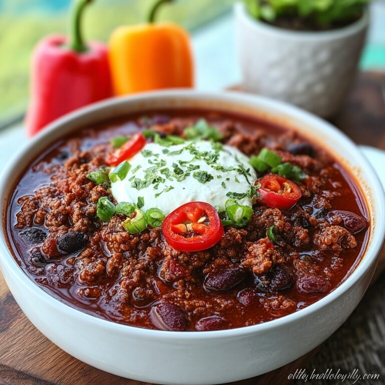 High Protein Chili Recipe