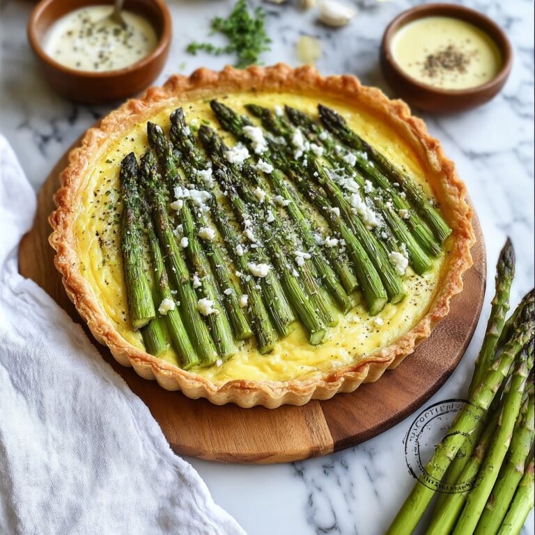 Irresistible Asparagus Tart: Easy Brunch Delight Recipe