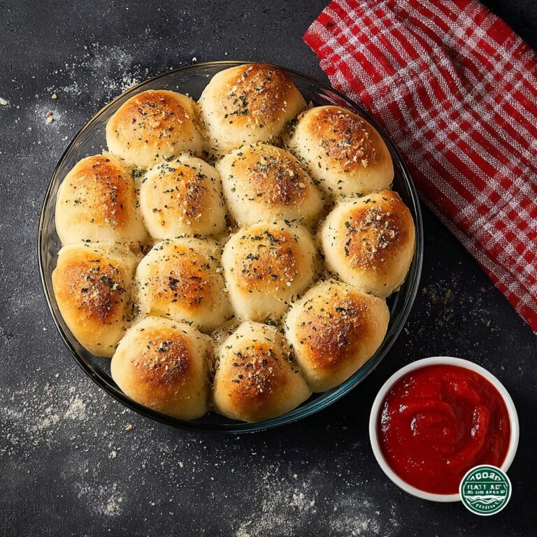 Cheesy Stuffed Pizza Rolls with Pepperoni and Pizza Sauce Recipe