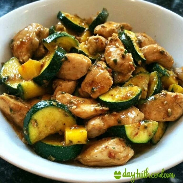Best Chicken Zucchini Stir-Fry Recipe in 30 Minutes Recipe