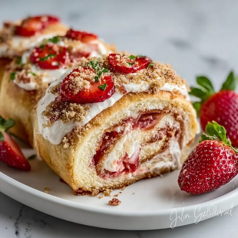 Strawberry Shortcake Cheesecake Rolls Recipe