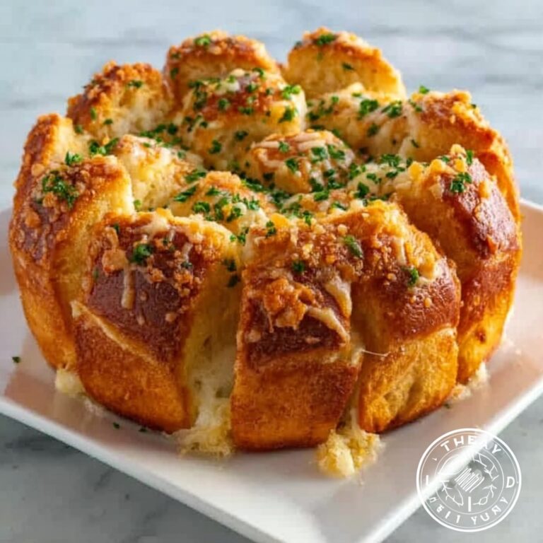 Cheesy Garlic Pull-Apart Bread Recipe