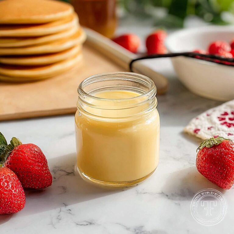 Creamy Vanilla Butter Syrup for Perfect Pancakes Every Time Recipe