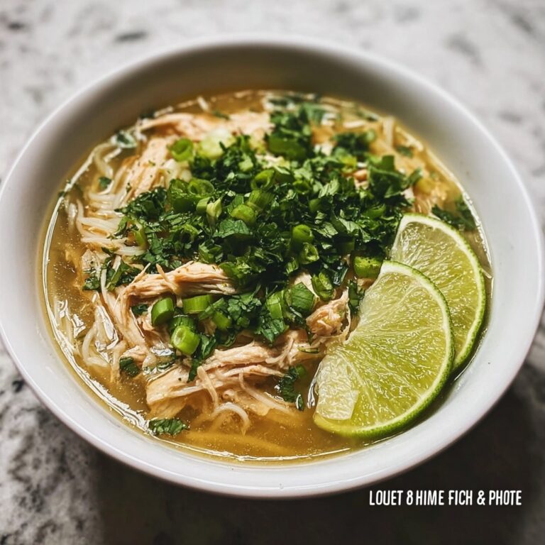 Lao Chicken Noodle Soup Recipe