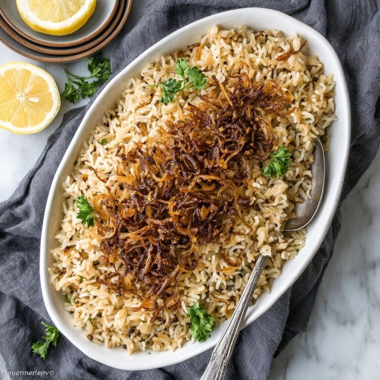 Savory Lebanese Mujadara: Comfort Food You’ll Crave Daily Recipe