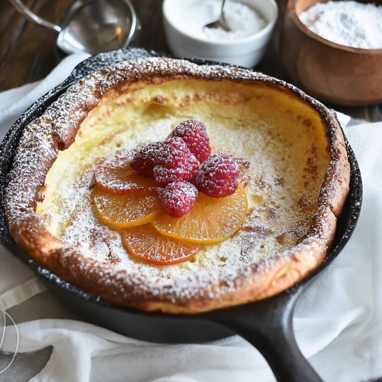 Yuzu Orange Dutch Baby Recipe