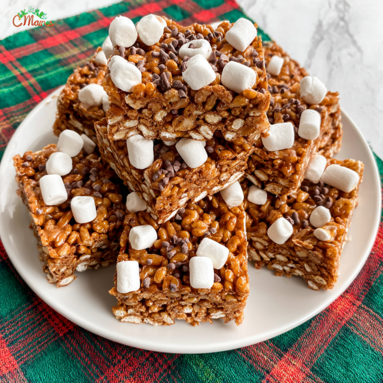 Hot Chocolate Rice Krispie Treats Recipe