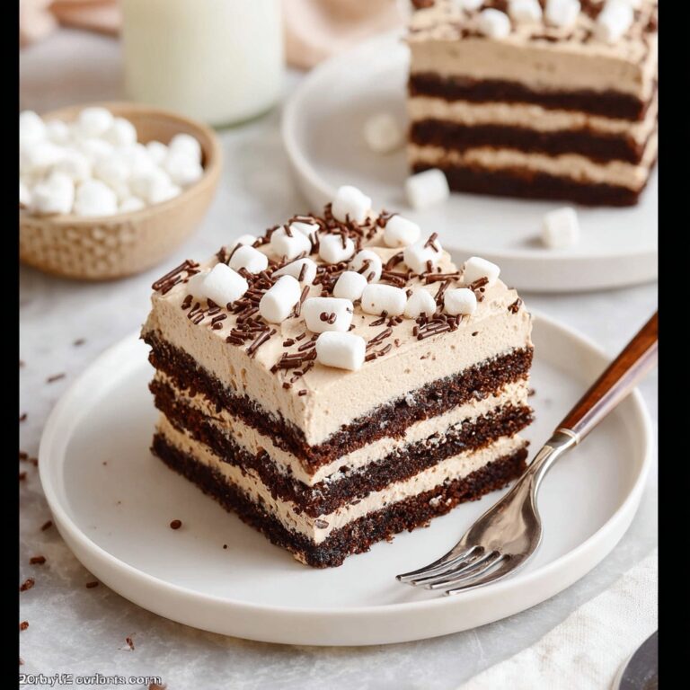 Hot Chocolate Icebox Cake Recipe