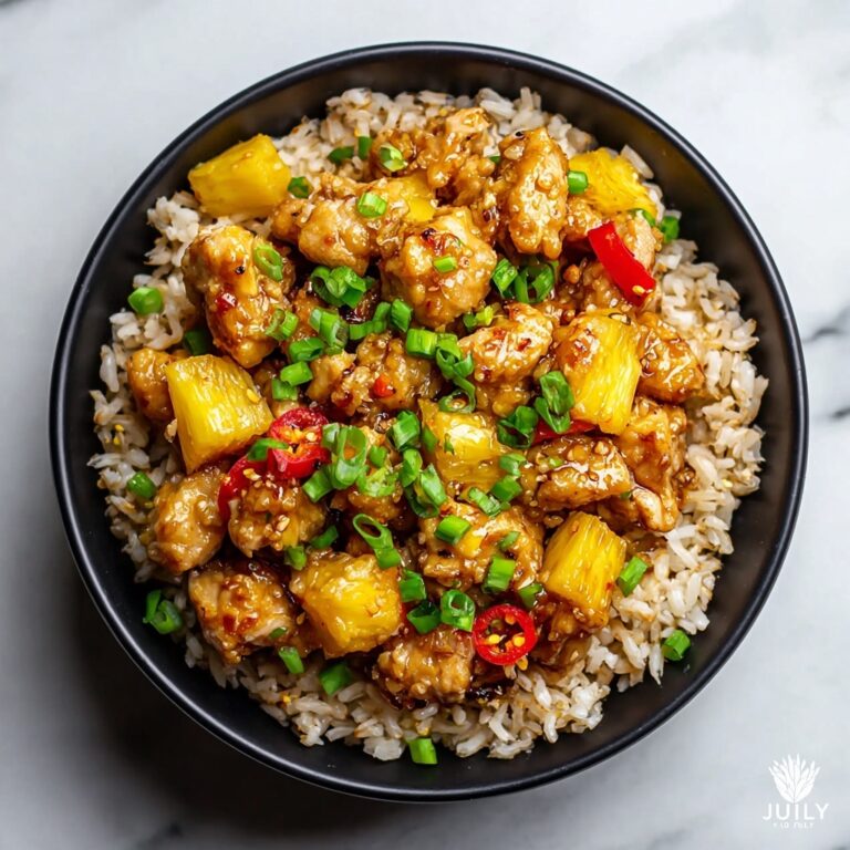 Pineapple Chicken and Rice Recipe