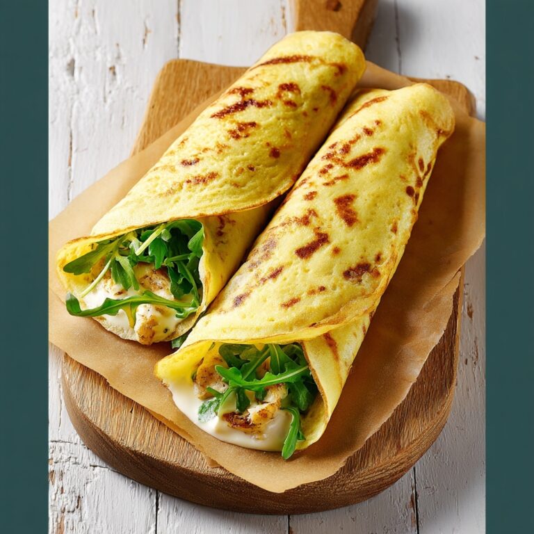 Crispy Potato-Egg Wrap in 10 Minutes Recipe