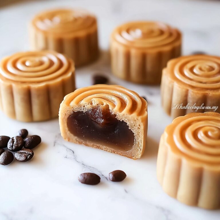 Delicious Coffee Snow Skin Mooncakes for Easy Vegan Treats Recipe