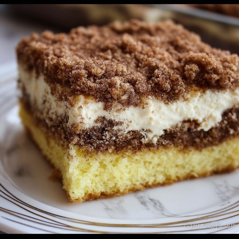 Easy Cake Mix Coffee Cake with Cinnamon Streusel and Optional Nuts Recipe