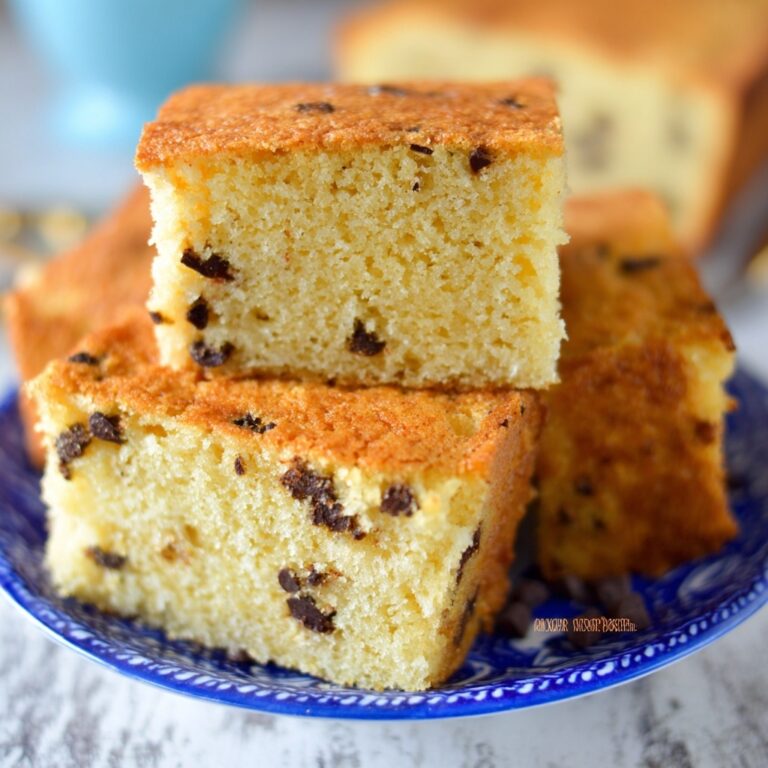 The BEST Chocolate Chip Pound Cake Recipe