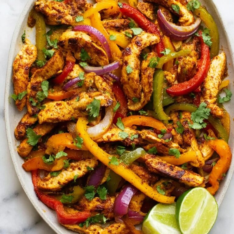 Easy Sheet Pan Chicken Fajitas Recipe
