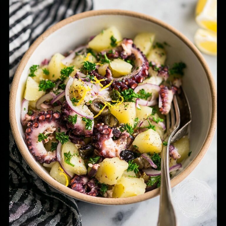 Mediterranean Octopus Salad Recipe