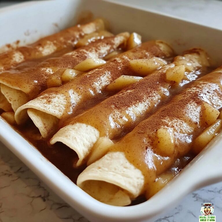 Apple Pie Enchiladas – Easy Fall Dessert Recipe