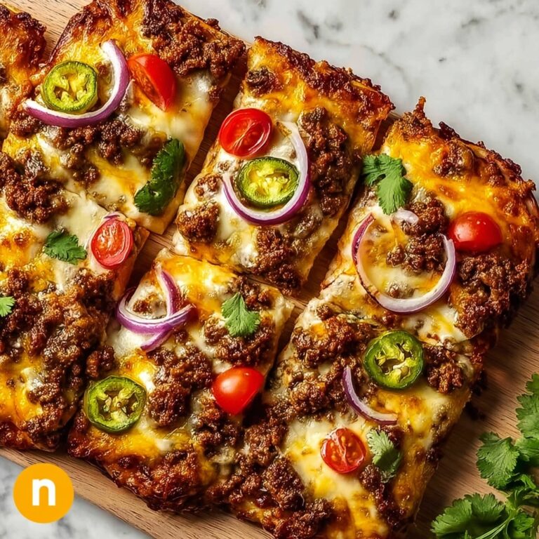 30-Minute Cheeseburger Flatbreads Recipe