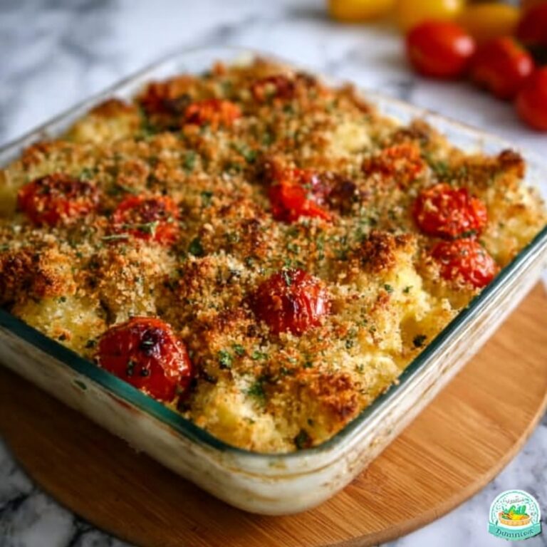 White Bean and Pesto Bake Recipe