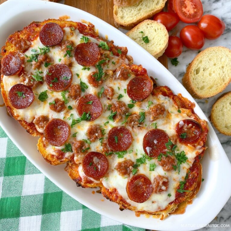 Hot Honey Pepperoni and Sausage Pizza Dip Recipe