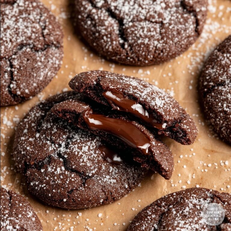 Chocolate Lava Cookies Recipe