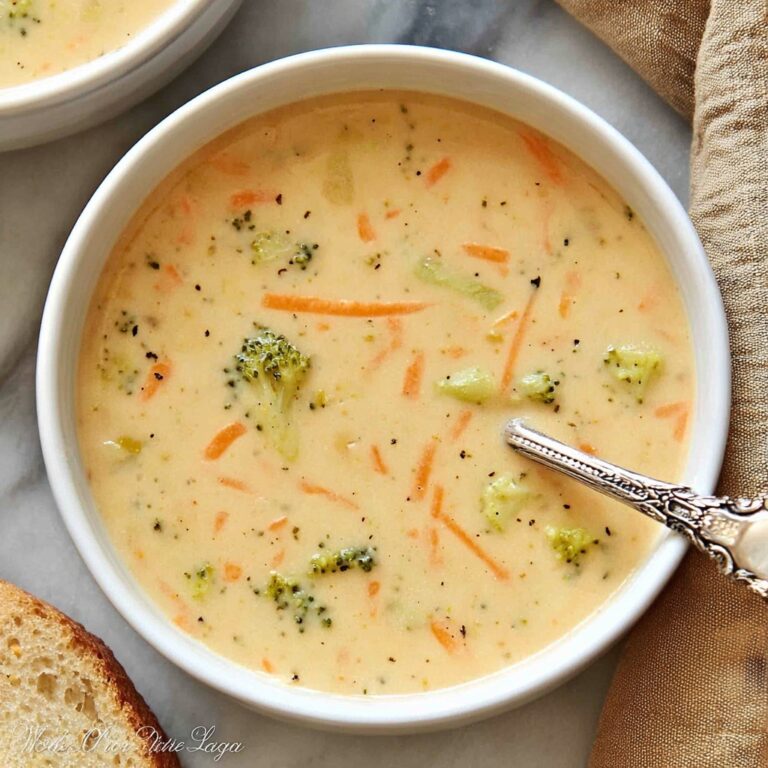 Instant Pot Broccoli Cheddar Soup Recipe