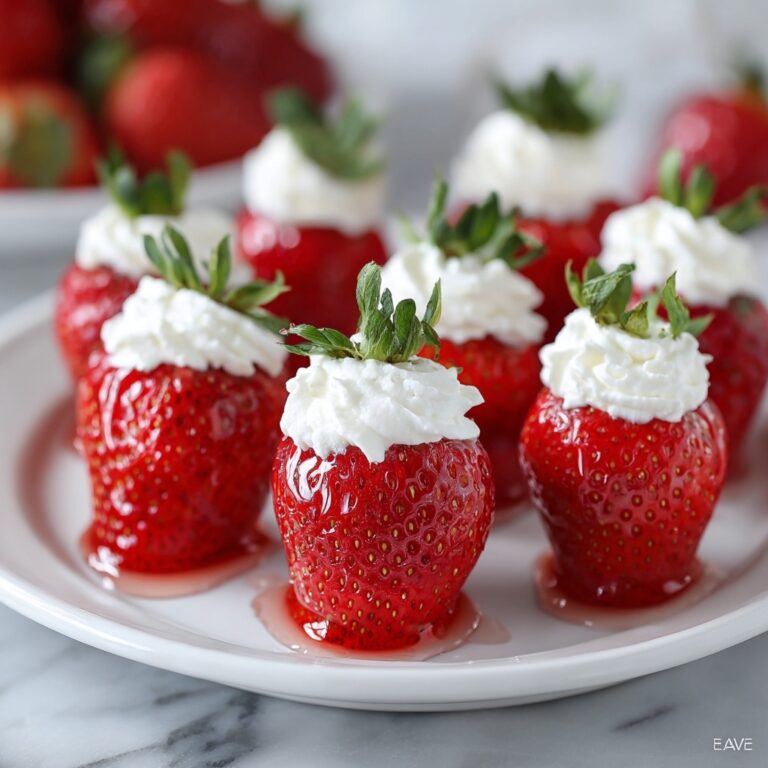 Deviled Strawberries: A Creamy Cheesecake Delight to Impress Recipe
