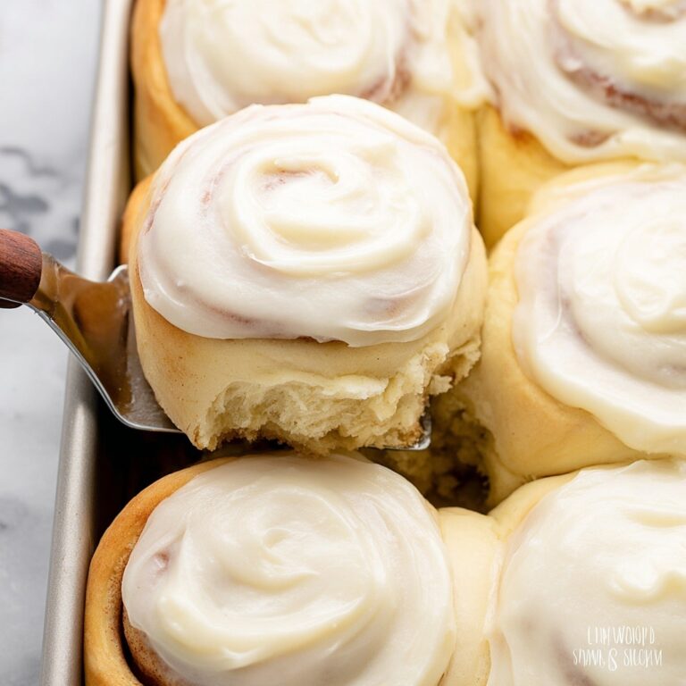 Homemade Cinnamon Rolls with Maple Cream Cheese Frosting Recipe
