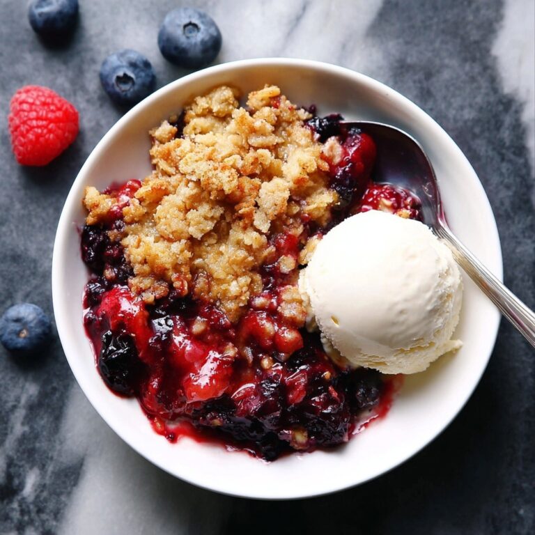 Easy Berry Crisp Recipe
