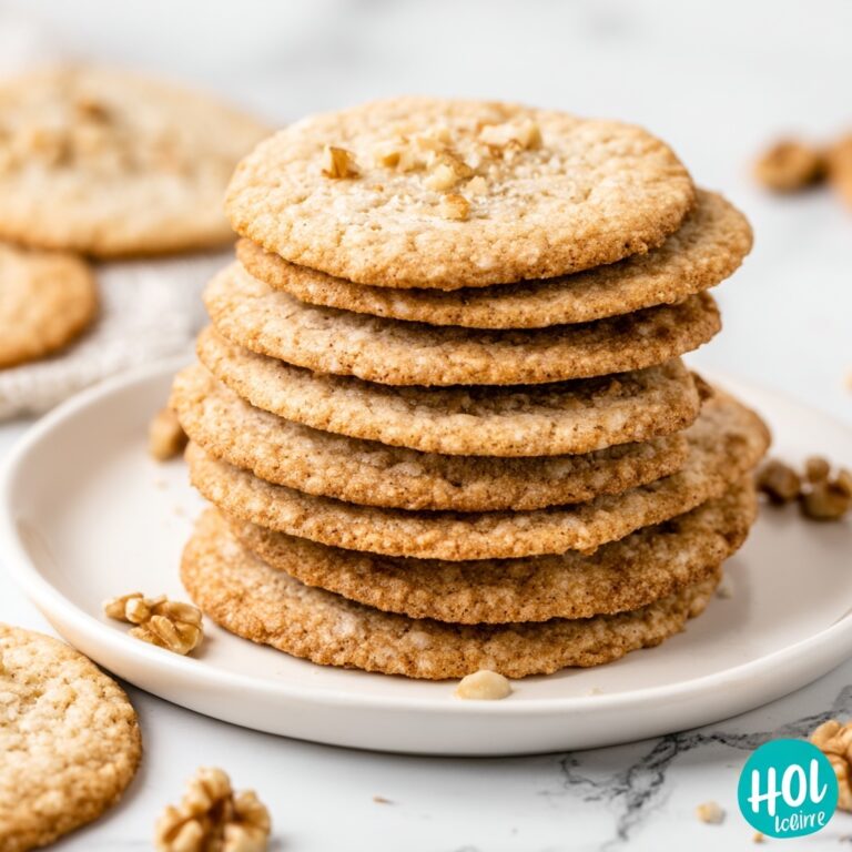 Walnut Butter Cookies Recipe