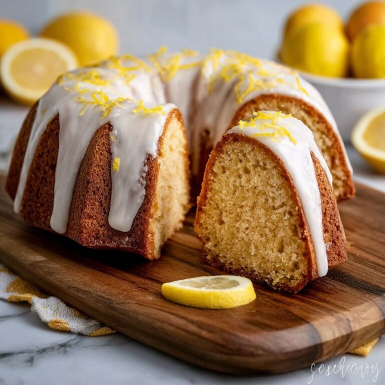 Lemon Bliss Pound Cake Recipe