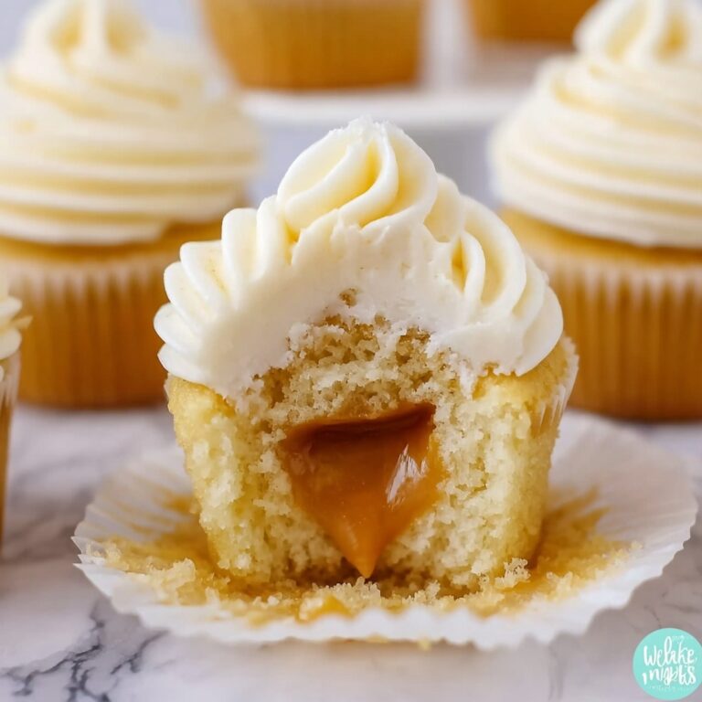 Honey Peach Cream Cheese Cupcakes for a Sweet Summer Treat Recipe