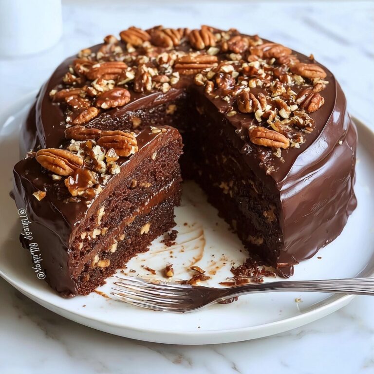 German Chocolate Pecan Pound Cake Recipe