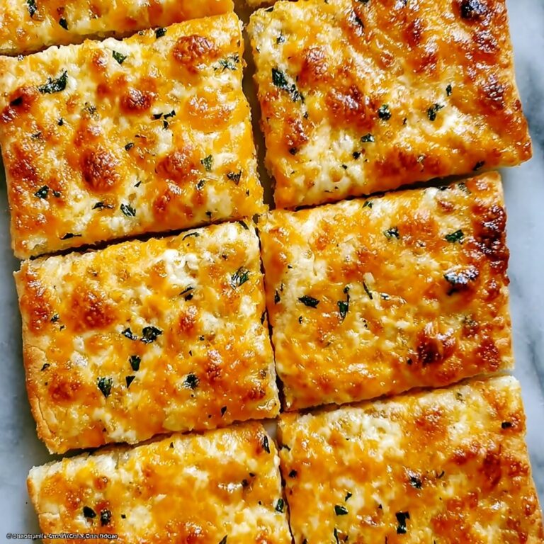 Easy Cheesy Breadsticks Recipe