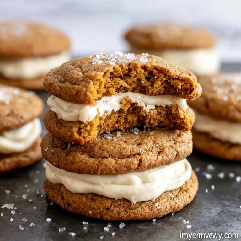 Healthy Soft Pumpkin Cookies with Salted Maple Frosting Recipe