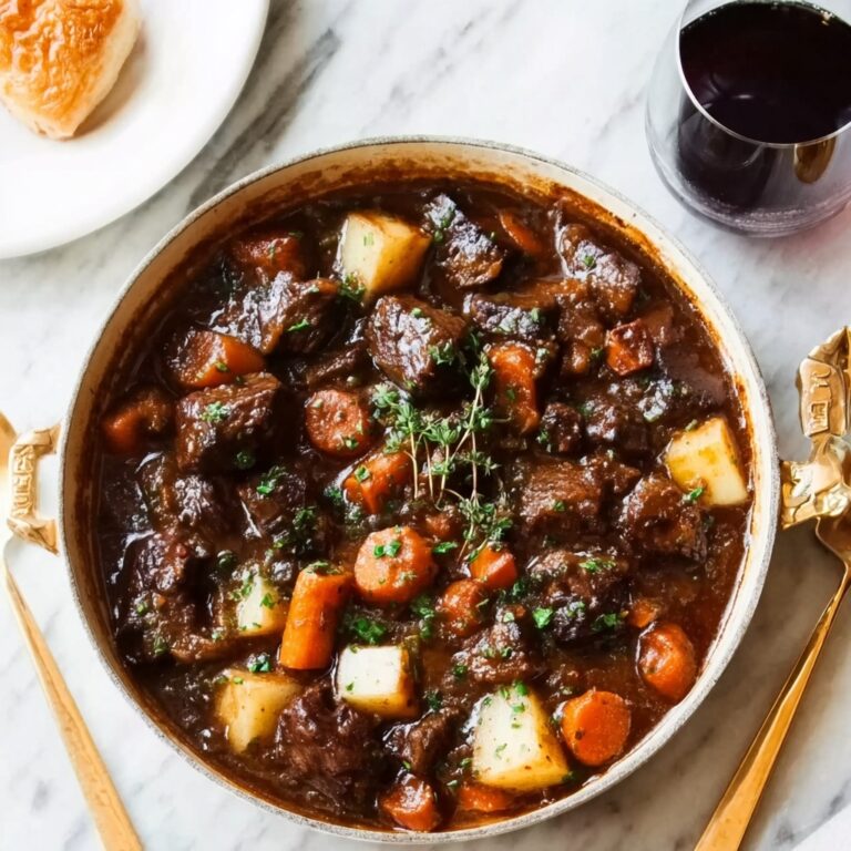Easy Beef Bourguignon Recipe